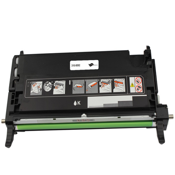 Dell 3110/3110CN, MFP 3115CN 310-8092, Black, Toner Cartridge - SOP-TECHNOLOGIES, INC.