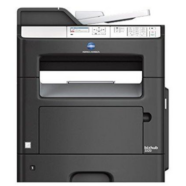 OEM KONICA MINOLTA BIZHUB 3320 (A6WP011) 35 PPM MONOCHROME, PRINTER, PRINT, COPY, SCAN, FAX, STARTER TONER, K=2.5K YIELD - SOP-TECHNOLOGIES, INC.