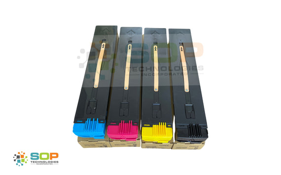 4 PACK Japan Replacement Toner  for Xerox Versant 80, 180 280 Press DMO Version 006R01647 - 1649 (Japan Toner)