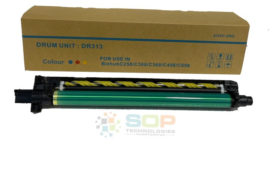 Replacement CMYK Drum For Konica Minolta Bizhub C658 C558 C458 C368 C308 DR-313 non-OEM