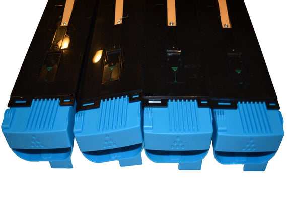 4 Pack Japan Replacement Toner For Xerox  DC250 7665 Xerox DocuColor 240 242 260 CYAN  6R1222 SOLD Version (Japan Toner) - SOP-TECHNOLOGIES, INC.