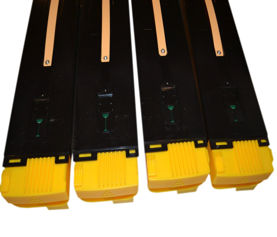 4 Pack Japan Replacement Toner For Xerox  DC250 7665 Xerox DocuColor 240 242 260  YELLOW -  6R1220 SOld Version (Japan Toner) - SOP-TECHNOLOGIES, INC.