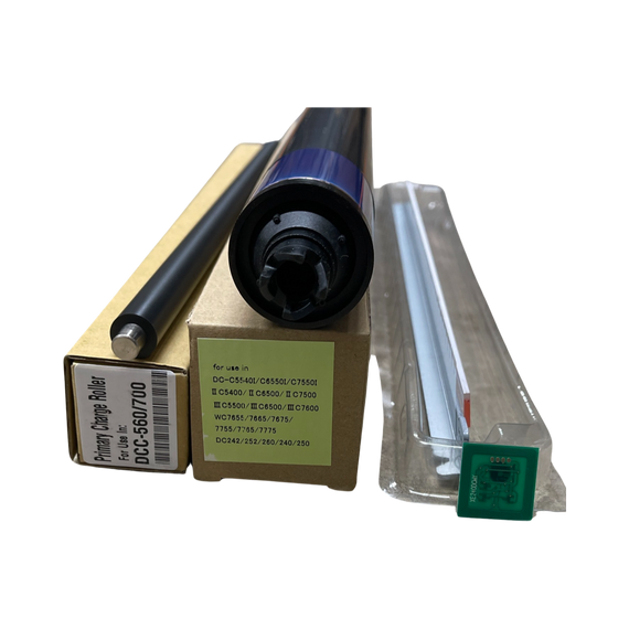 013R603 Color Drum kit  Xerox DocuColor 240 242 250 252 260  (Drum Cylinder, Cleaning blade, PCR, Chip)