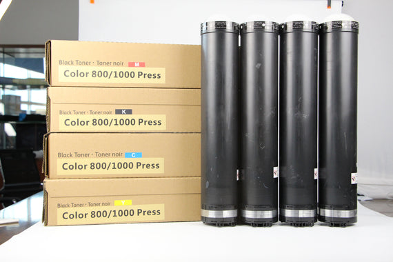 4 PACK Japan Replacement Toner for Xerox Color press 800 800i 1000 1000i SOLD Version  006R01475 - 1478 (Japan Toner)
