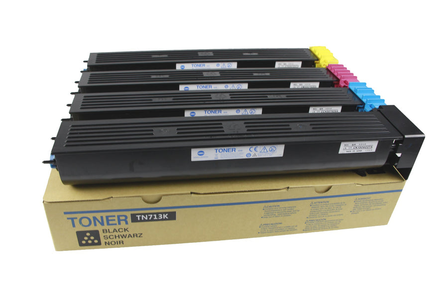 Japan Replacement Toner for Konica Minolta  Bizhub C659 C759  TN-713 CMYK (Japan Toner)