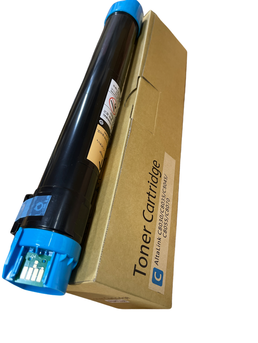 Japan Replacement Toner for Xerox AltaLink C8030 C8035 C8045 C8055 C8070 Toner Cartridge-Cyan (Metered)
