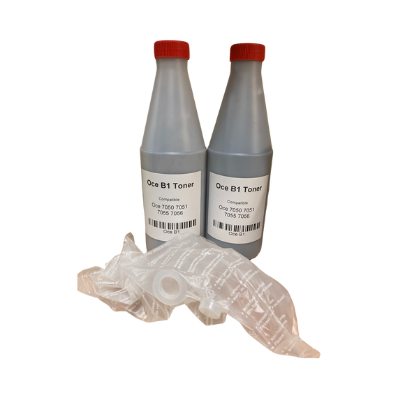 Oce B1 Toner For Oce 7050/7051/7055/7056 NON-OEM COMPATIBLE (no box, no print on the bottles) - SOP-TECHNOLOGIES, INC.