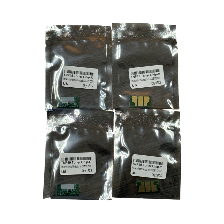 Replacement Konica Minolta Bizhub 3351 3350 3850 Toner chip TNP49
