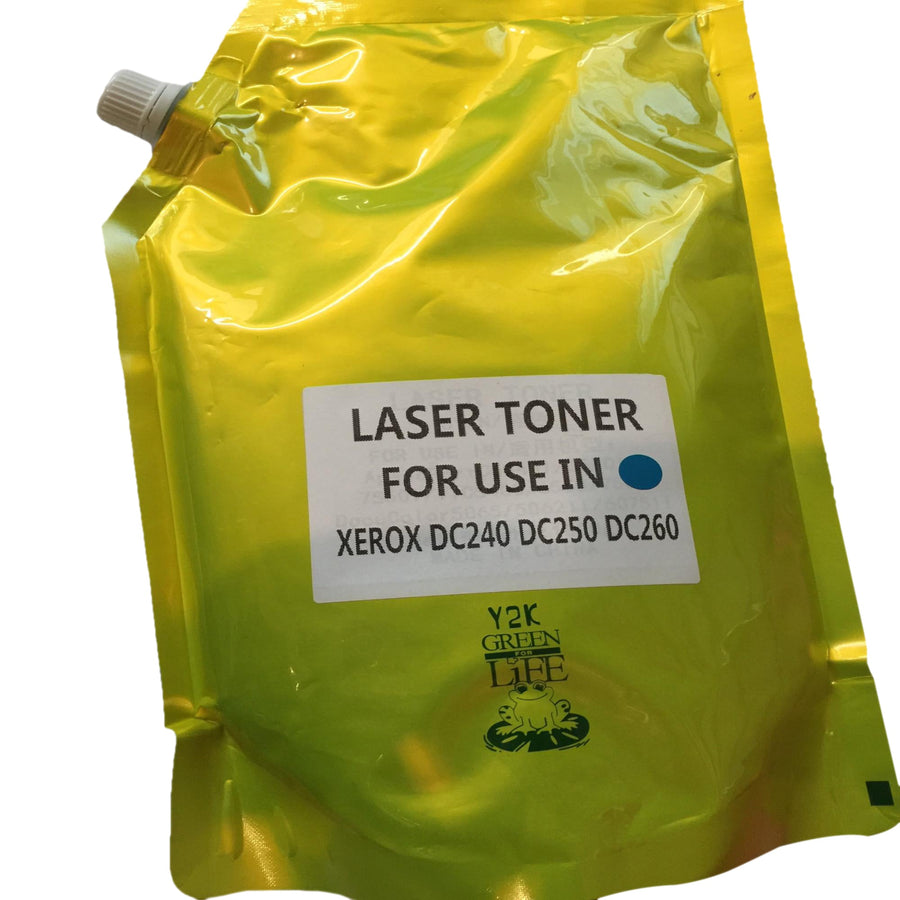Japan Replacement  Toner for Xerox DocuColor 240, 242, 250, 252, 260 TONER POWDER, Refill+Chip CYAN 6R1222 - SOLD Version (Japan Toner) - SOP-TECHNOLOGIES, INC.