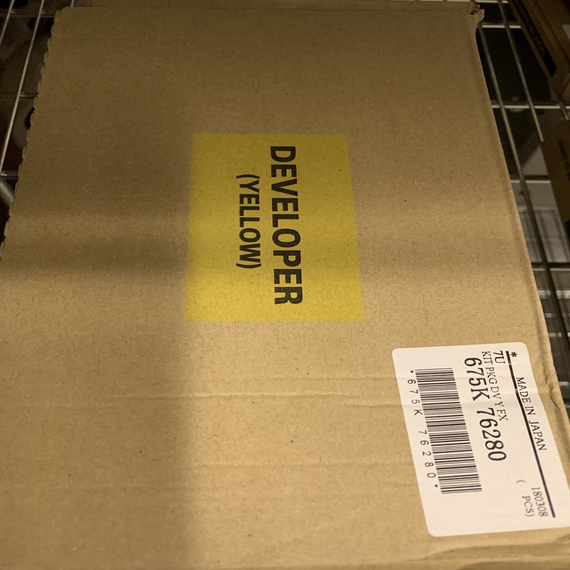 Original Xerox Color 550/560/570/700/700i DC  Developer Yellow 675K76280 - SOP-TECHNOLOGIES, INC.