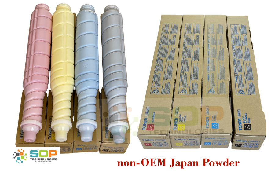 Japan Replacement Toner For Konica Minolta TN619 TN620 TN623 CMYK Complete Set non-OEM (Japan Toner)