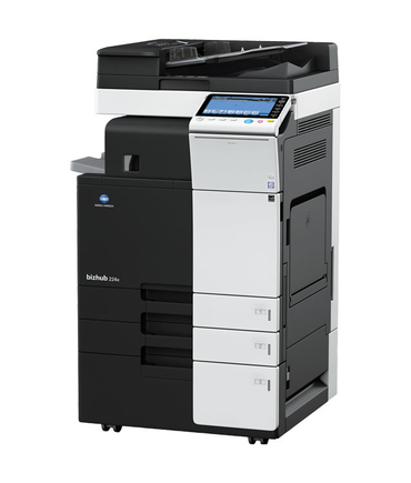 Konica Minolta Bizhub 224E (Meter and prices depending on availability) Off Lease Printer - SOP-TECHNOLOGIES, INC.