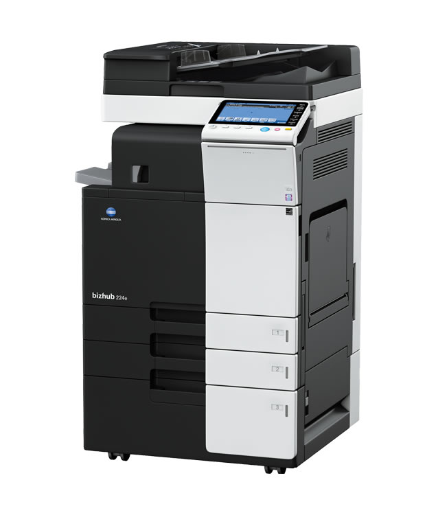 Konica Minolta Bizhub 224E (Meter and prices depending on availability) Off Lease Printer - SOP-TECHNOLOGIES, INC.