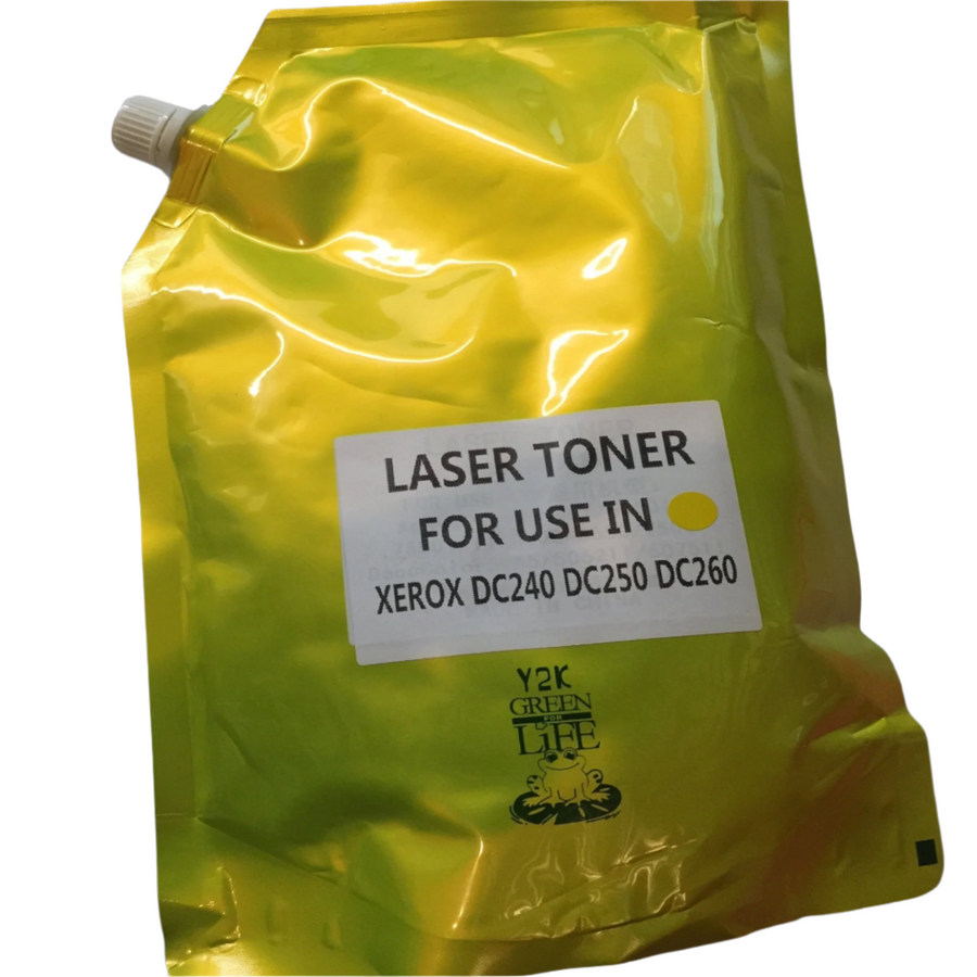 Japan Replacement Toner for Xerox DocuColor 240, 242, 250, 252, 260 TONER POWDER, Refill+Chip YELLOW 6R1220 SOLD Version (Japan Toner) - SOP-TECHNOLOGIES, INC.