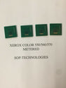 4x Replacement Toner Reset Chip for Xerox Color 550 ,560 ,570 (006R01521-006R01524) METERED